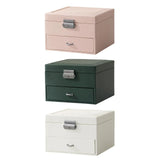 Large Jewellery Box Organiser Double Layer Trinket Jewelry Storage Case
