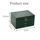 Large Jewelry Storage Box Multi-Layer Organizer For Women