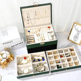 Large Jewelry Storage Box Multi-Layer Organizer For Women