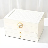 Large Jewelry Storage Box Multi-Layer Organizer For Women