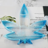 Maple Leaf Tray Resin Mold Large Leaves Shelf Silicone Resin Mold