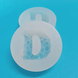 Large Letter Resin Mold, Silicone 3D Alphabet Epoxy Mould