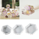 Resin Mold Upgrade Hexagonal Silicone Mold for Resin Casting