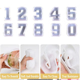 Large Numbers Ornaments Silicone Mold for Resin Crafts