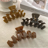 Oversize Hair Claw Clip Acrylic Summer Hairpin Girls Hair Accessories