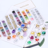 Metallic Foil Resin Flakes Gilding Epoxy Resin Fillings