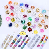Metallic Foil Resin Flakes Gilding Epoxy Resin Fillings