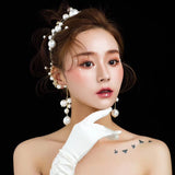 Large Pearl Hair Band Bridal Headwear Wedding Accessories