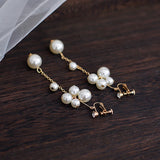 Large Pearl Hair Band Bridal Headwear Wedding Accessories