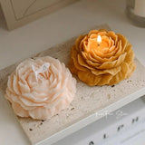3D Peony Flower Silicone Candle Mold DIY Soap Plaster Resin Cake Baking