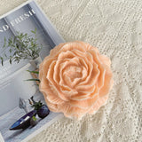 3D Peony Flower Silicone Candle Mold DIY Soap Plaster Resin Cake Baking