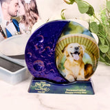 Large Moon Shape Resin Mold Set for Epoxy Casting DIY Photo Frame Craft