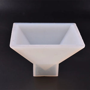 Large Pyramid Shape Silicone Jewelry Mold Ornament Craft Mould