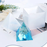 Pyramid Shape Mold Silicone Resin Epoxy Mould Crystal Casting