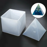 Pyramid Shape Mold Silicone Resin Epoxy Mould Crystal Casting