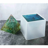 Pyramid Shape Mold Silicone Resin Epoxy Mould Crystal Casting