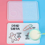 Rectangle Dinner Plate Resin Mold Jewelry Tool Storage Box