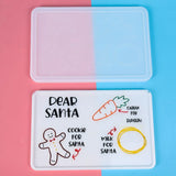 Rectangle Dinner Plate Resin Mold Jewelry Tool Storage Box