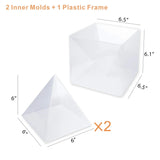 Resin Pyramid Molds for DIY Orgone Pyramid