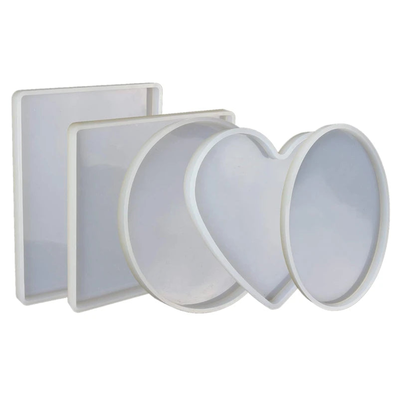 Resin Silicone Molds Set for DIY Epoxy Resin Crafts