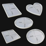 Resin Silicone Molds Set for DIY Epoxy Resin Crafts