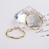 Large Round Brass Hoop Earrings 925 Silver Stud Plated Unique Jewelry