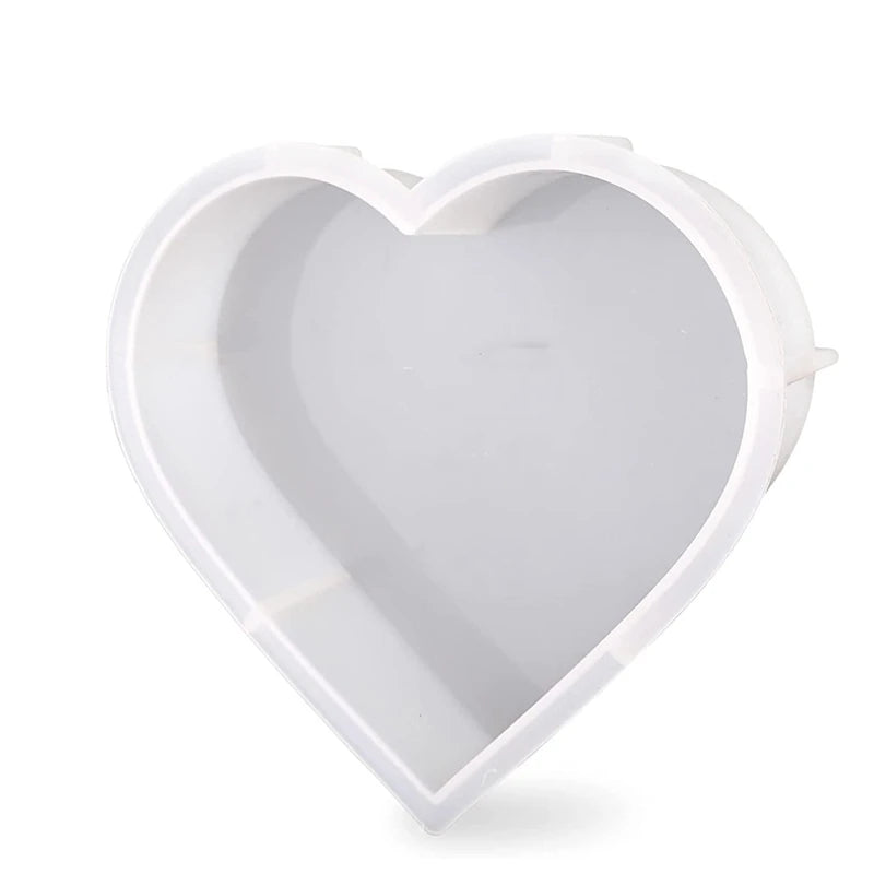 Heart Silicone Mold for Resin Art Casting
