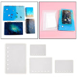 Silicone Notebook Mold for Epoxy Resin Crafts