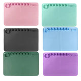 Large Silicone Oil Painting Drawing Pad 6 Colors Kids DIY Clay Tool