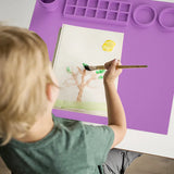 Silicone Drawing Pad for Kids with Pen Slot
