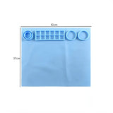 Silicone Drawing Pad for Kids with Pen Slot