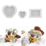 Heart Shape Silicone Epoxy Molds for DIY Photo Frames