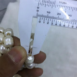 Large Size 4MM Hole 13-15MM Natural Pearl Loose Beads