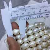 Large Size 4MM Hole 13-15MM Natural Pearl Loose Beads