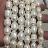 Large Size 4MM Hole 13-15MM Natural Pearl Loose Beads