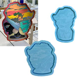 Resin Mold Trinket Tray Silicone Molds for Epoxy Resin X4YA