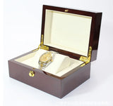 Large Wood Lacquered Single Watch Box
