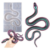 Large Snake Mirror Silicone Mold for DIY Crystal Epoxy Resin Mold