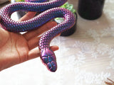 Large Snake Mirror Silicone Mold for DIY Crystal Epoxy Resin Mold