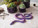 Large Snake Mirror Silicone Mold for DIY Crystal Epoxy Resin Mold