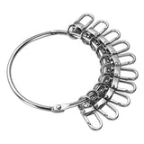 Large Spring Opening Circle Key Ring Landlord Key Chain