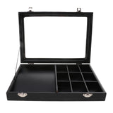 Large Square Leather Necklace Jewelry Retail Display Tray Box