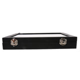 Large Square Leather Necklace Jewelry Retail Display Tray Box