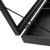 Large Square Leather Necklace Jewelry Retail Display Tray Box
