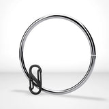 Stainless Steel 8-Shaped Keychain with Quick Buckle Key Chain