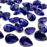 12?16mm Tanzanite Pear Shape AAAA+ 10.5Ct Sapphire Gemstone