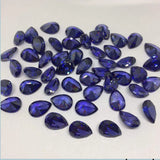 12?16mm Tanzanite Pear Shape AAAA+ 10.5Ct Sapphire Gemstone