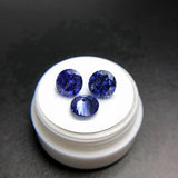 Large Tanzanite Sapphire Round Shape AAAA+ 11.0mm Loose Gemstone DIY Jewelry