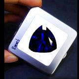 Tanzanite Sapphire Trillion AAAA+ 12mm 8.50Ct Loose Gemstone DIY