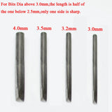 Large Thick Pearl Drill Bits, Double-Sided Tungsten-Steel Needle
